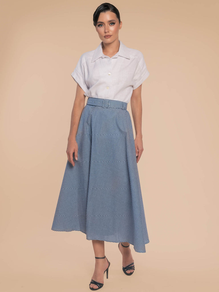 Two Piece Ann Shirt and Skirt
